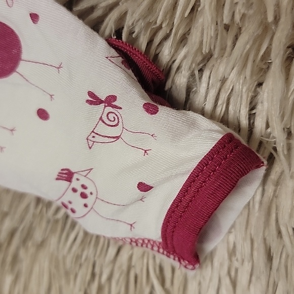 Kickee Pants | Berry Chicken Infant Layette Gown - Picture 4 of 10